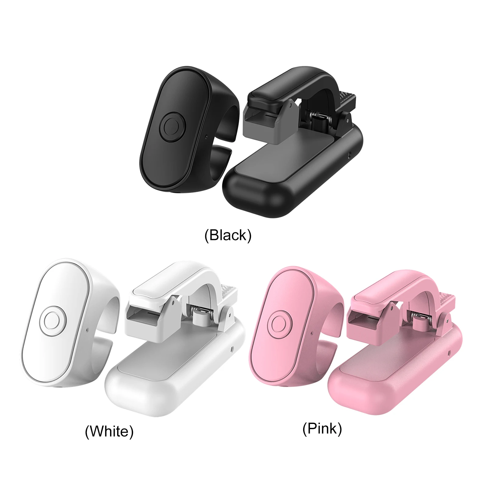 1/2Pcs 2-in-1 Page Turner Clicker Wireless E-book Page Turner Record Triggers Remote for Kindle Paperwhite Scribe Accessories