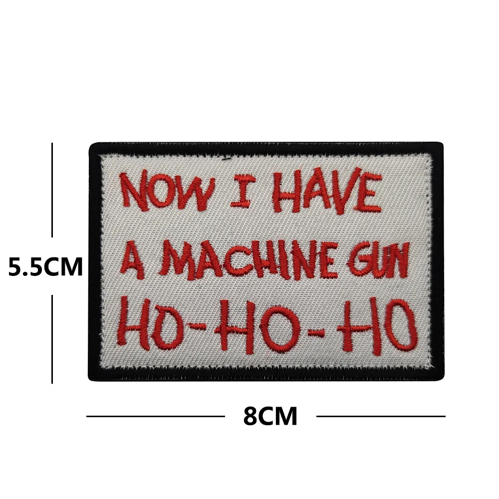 Embroidery English Alphabet Motivational Phrases Biker Saying Funny Slogan Words Patches Appliqued Military Chevron Strip Badges
