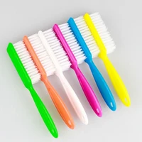 1PC Nail Cleaning Brush Remove Dust Powder Cleaner Plastic For Acrylic UV Gel Nails Art Manicure Care Nails Art Tools 1