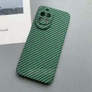 Luxury Carbon Fiber Texture Shockproof Case - Ultra-Slim PC Cover