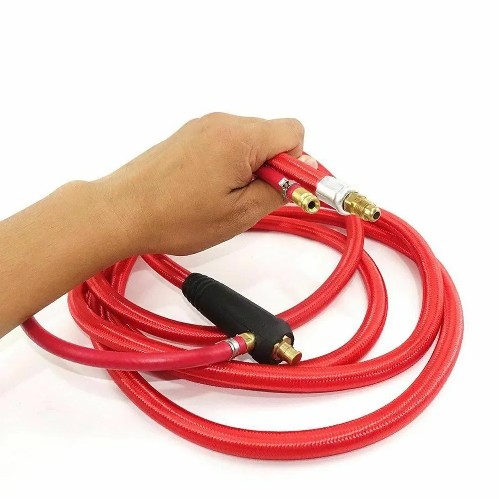 WP9 WP17 TIG Welding Torch Cable Hose 300CM Argon Air Cooled Soft Flexible 8mm Quick Connector Semi Auto TIG Welding Machine 4
