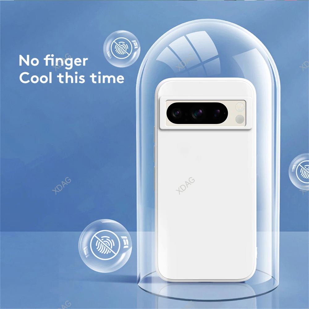 Elegant Liquid Silicone Phone Case - Skin-Friendly Mobile Back Cover
