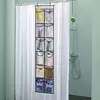 24 Grids Wall-Mounted Sundries Shoe Organiser Fabric Closet Bag Storage Rack Mesh Pocket Clear Hanging Over The Door Cloth Box 4