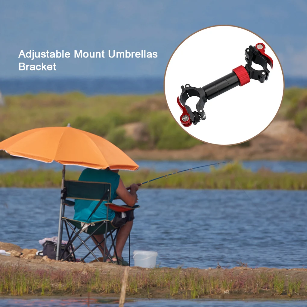 Fishing Chair Umbrella Holder Aluminum Alloy Rotatable Adjustable