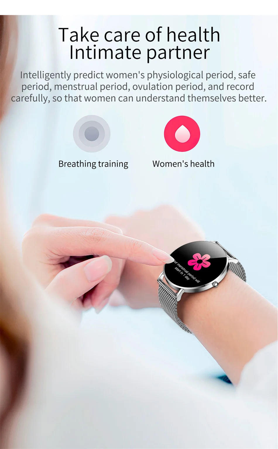 Fitness Tracker Smart Watch