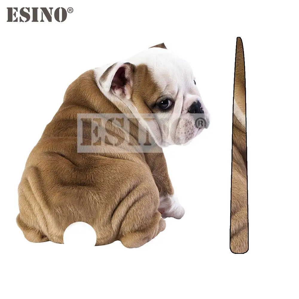 

Car Styling Creative Cartoon Sharpei Dog Moving Tail Rear Window Wiper Decal Car Body PVC Sticker Car Accessories Vinyl Decal