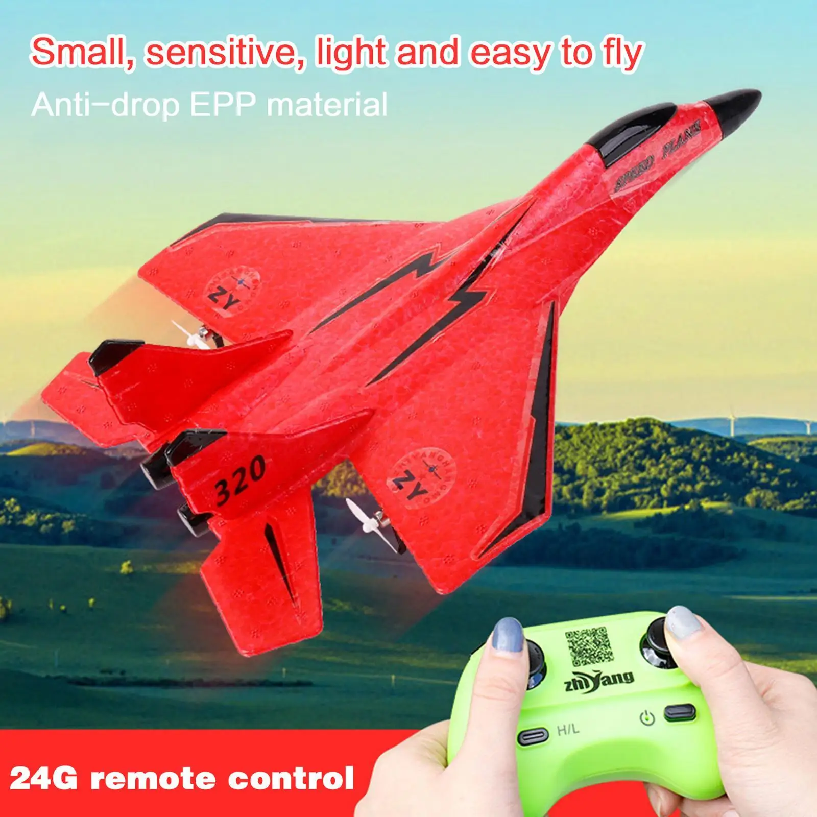 Zy320 Remote Control Airplane Rc Drone Plane Radio Control Aircraft