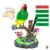 Clapping Voice Control Induction Electronic Parrot Children's Toy Bird Gift Garden Display Pet Toy Electric Sound K7x3 5