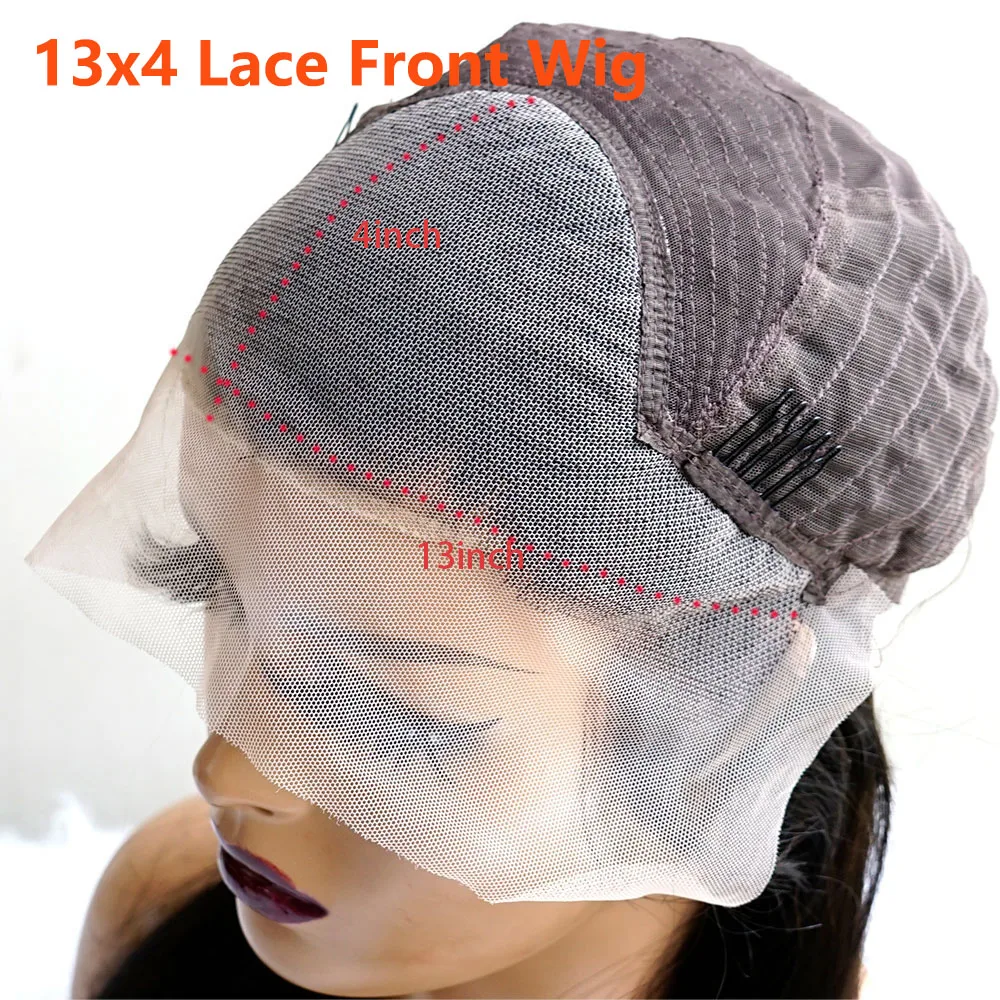 13x4 Ombre Blonde Short Bob Lace Front Human Hair Wigs Brazilian Princess Hair Loose Deep Wave Transparent Lace Frontal Wigs