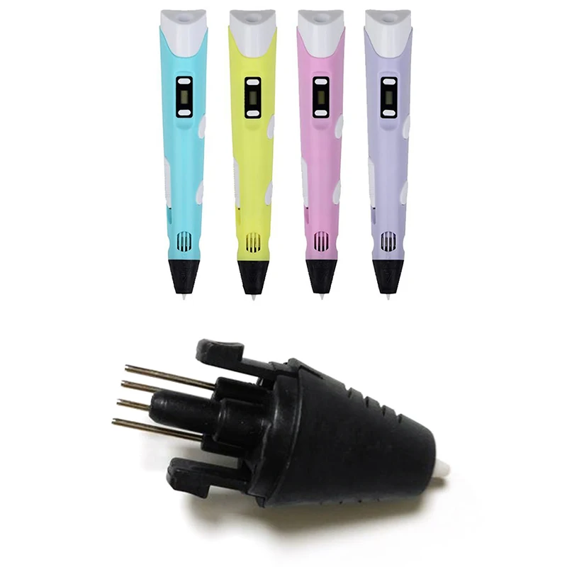 50mm+35mm Printer Pen Injector Head Nozzle For Second Generation 3D 5V Printing Pen Parts 3d Printing Pen