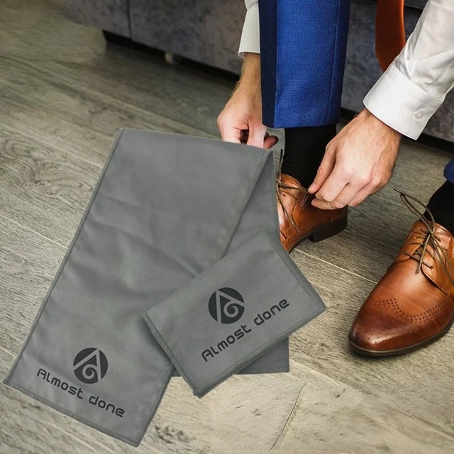 3 db Tisztítószövet Szösz Ingyenes Bőrcipőhez Tracess Újrafelhasználható Polírozó Mikroszálas Anti -Gyilkos Por Szuperfinom Puha Gyapjú