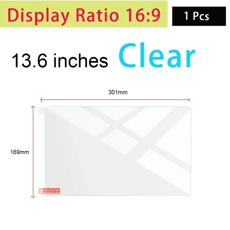 Universal 15.6-Inch Laptop Screen Protector Film, 16:9 Ratio, Anti-Glare/Anti-Scratch