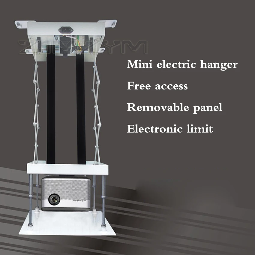 

Mini projektor podnoszenie elektryczne wieszak jeden pojedynczy otwór zamontować zmotoryzowany obciążeniachwyt projektora