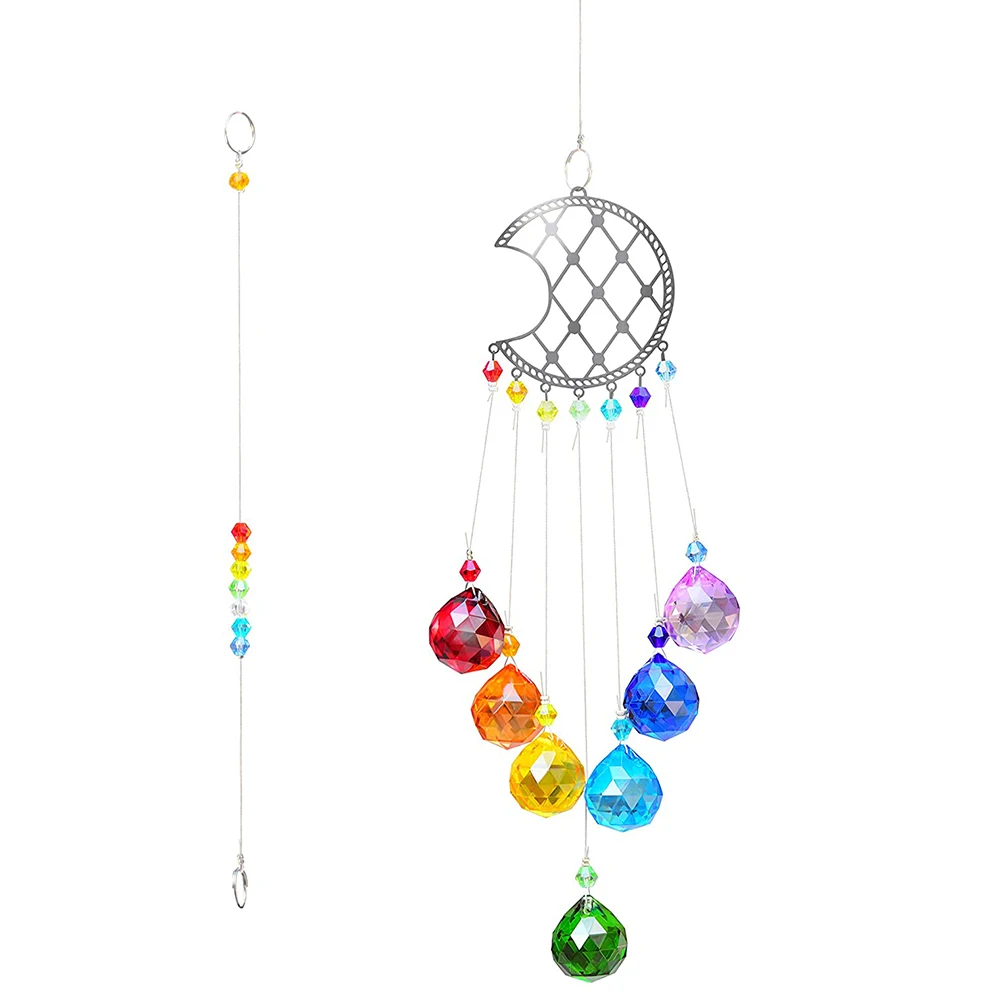 

Window Hanging Ornaments Garden Suncatcher Rainbow Maker Crystal Prism Pendant Suncatcher Outdoor Indoor Decoration