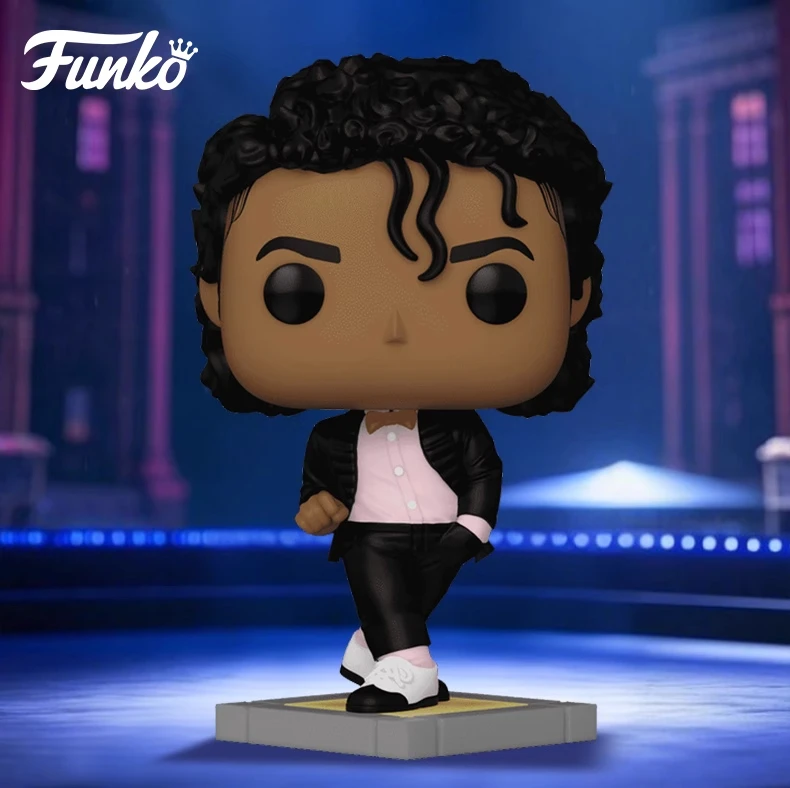 Genuine Edition FUNKO POP《Michael Jackson Dance with You Billie Jean》 Action Ornament Model Toys Assembly Collectible Model