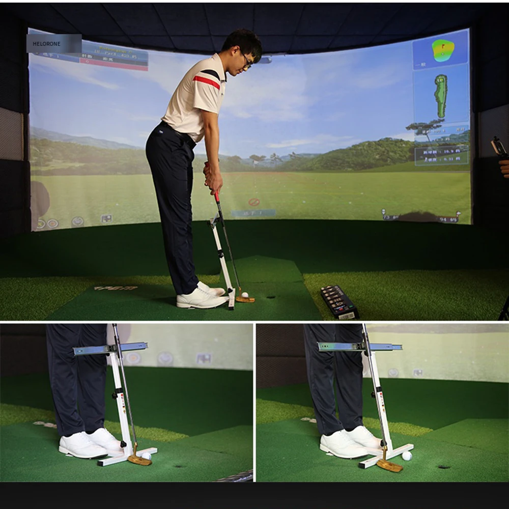 Description Picture 2 of itemPGM-Golf Putting Trainer Teaching Equipment, Putter Track Plate, Calibration Posture Corrector, JZQ009 Training
