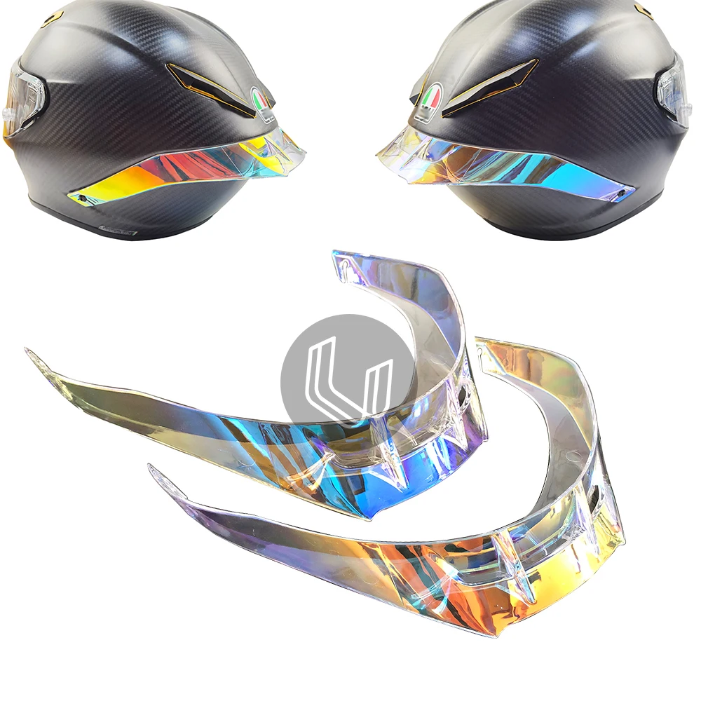 Accessori Per Casco Spoiler Colorato Per Casco Moto Integrale Agv Pista Gp R/Gp Rr