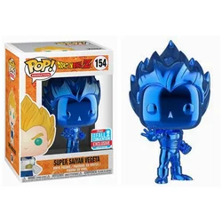 Funko POP DragonBallz Super Saiyan Goku Vinyl Action Figure Collectible Toy Gift (154 blue with box)