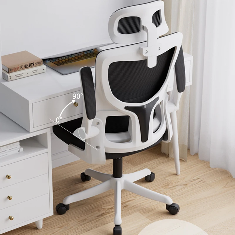 Computer Ergonomic Office Chairs Gaming Desk Study Arm Swivel Recliner Chair Lounge Comfort Silla Gamer Office Furniture WKOC