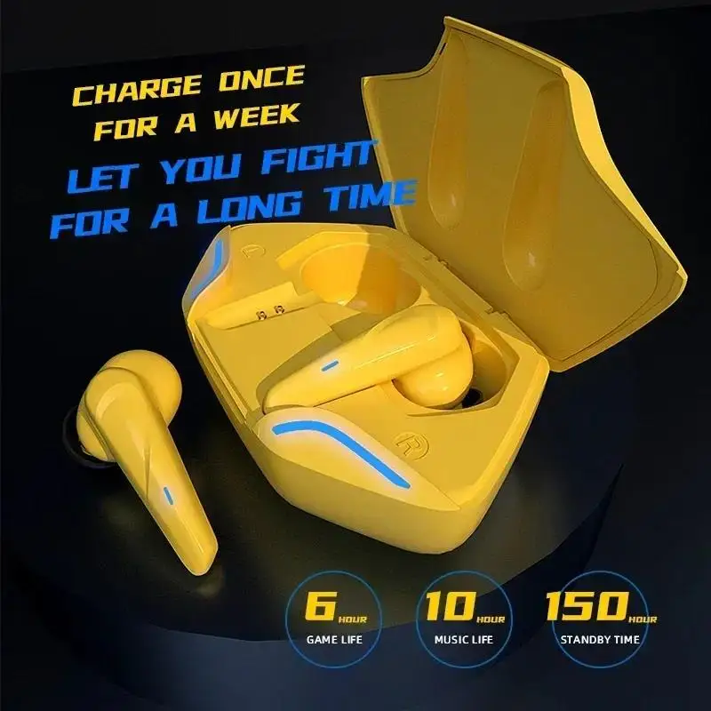 TWS Bluetooth 5.0 Headphones Wireless Earphones Sport Earbuds Game Headset Bluetooth Headset With Mic For Xiaomi Samsung Huawei