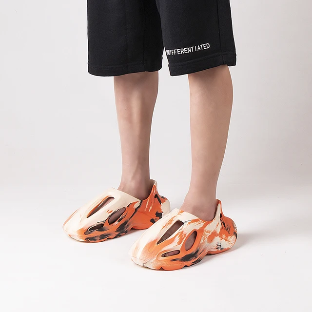 Zapatillas de plataforma de camuflaje para hombre y mujer, zuecos suaves de EVA para la playa, chanclas para el hogar - Imagen 5