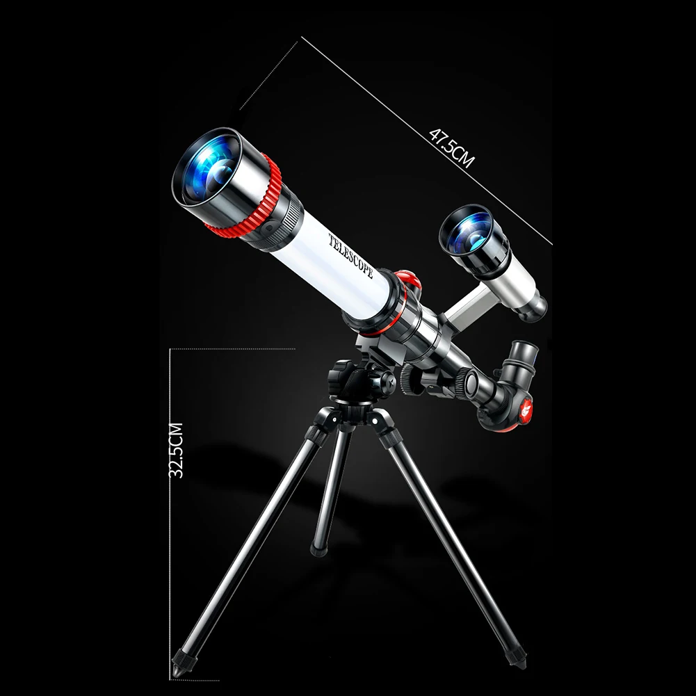 S1342ef8f30b64c0fba8e07bcfa675873e Duże powiększenie teleskop astronomiczny profesjonalne dzieci eksperymentują z monokularem eksperyment naukowy jednoocznym obserwowaniem gwiazd