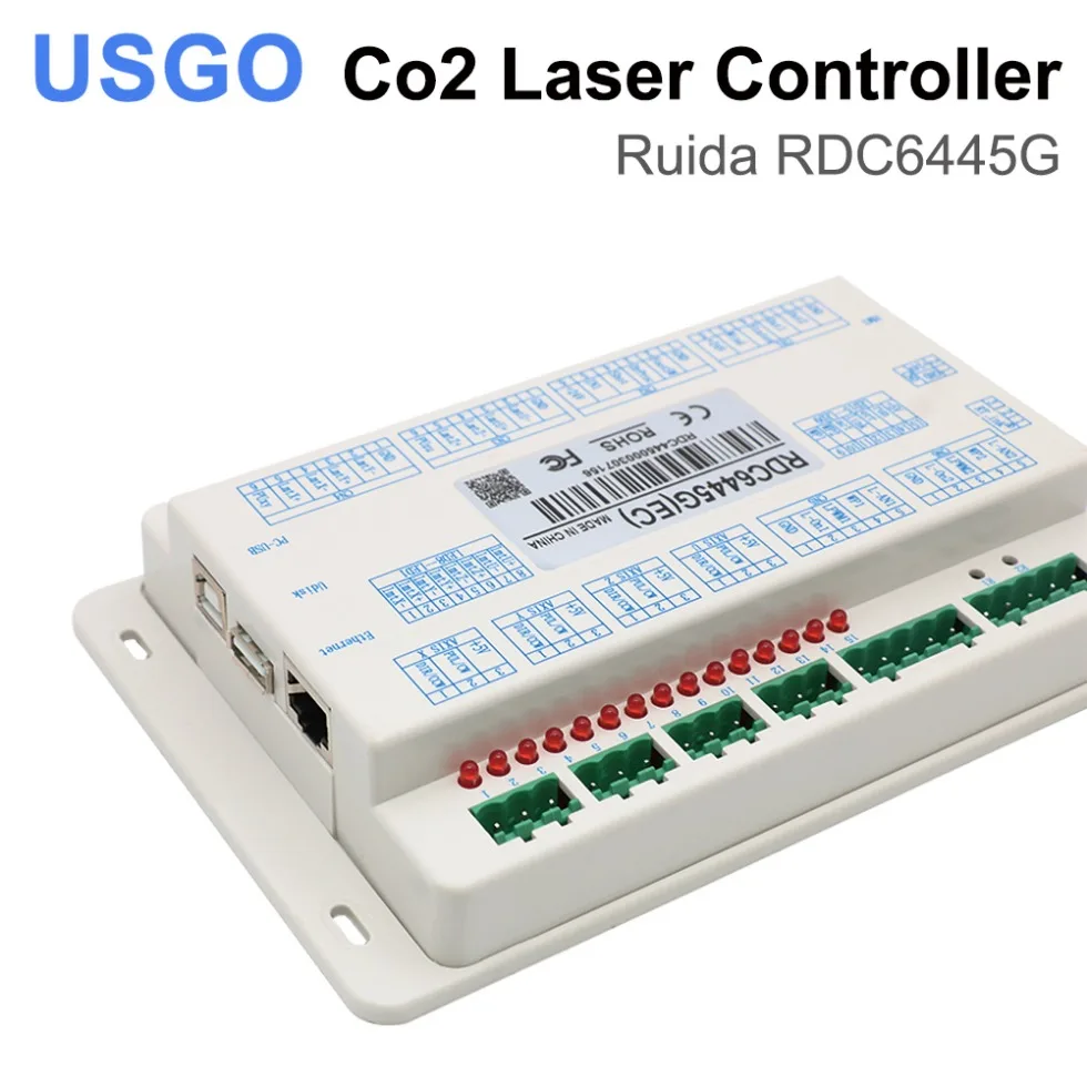 USGO Ruida RDC6445 RDC6445S RDC6445G Co2 Laser Controller Upgrade RDC6442 RDC6442G Ruida Laser Controller