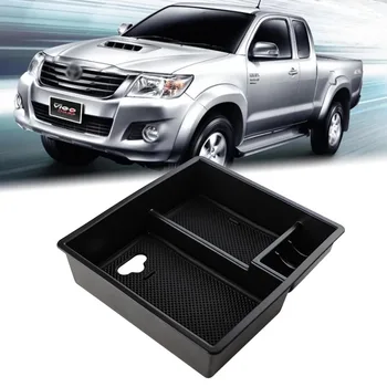 Scatola portaoggetti per bracciolo auto per Toyota Fortuner 2022 2021 2020 2019-2015, organizer per console centrale, contenitore, vassoio portamonete, accessori