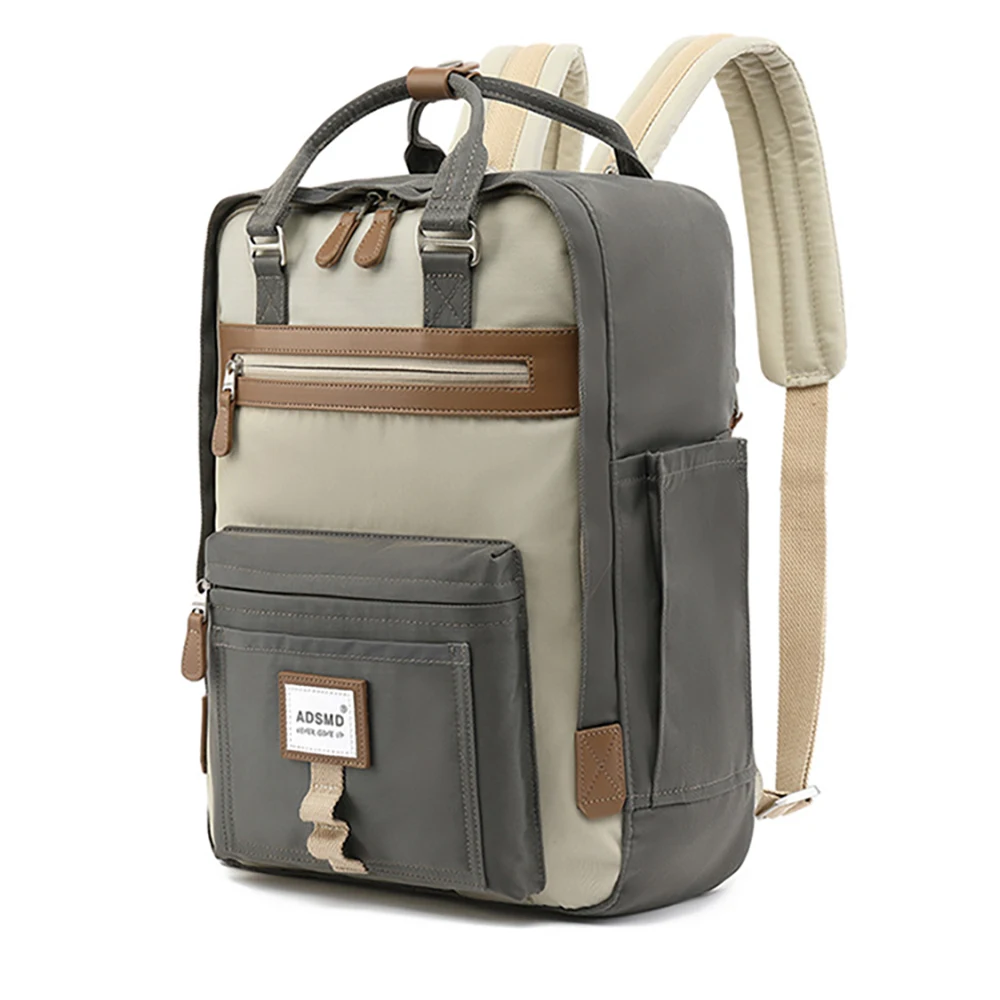 Bolsa para Notebook Laptop para Mulheres Mochila Computador Bolsa de Viagem de Grande Capacidade Multipocket Tendência da Moda Alta Qualidade 15.6 Polegada