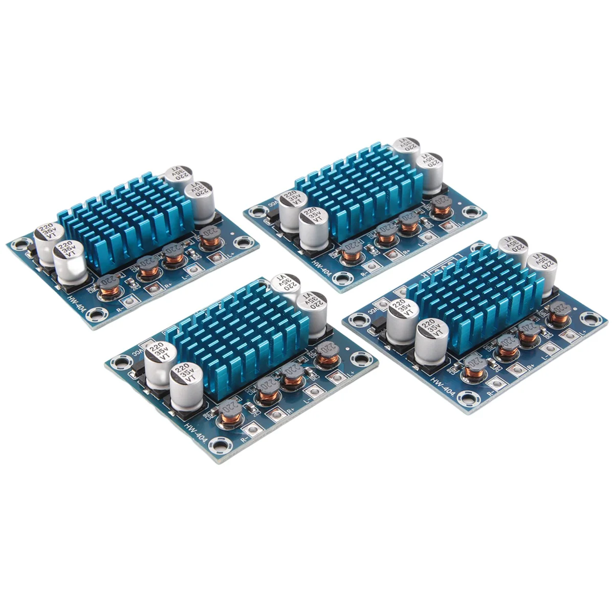 

4Pcs TPA3110 XH-A232 30W+30W 2.0 Channel Digital Stereo o Power Amplifier Board DC 8-26V 3A