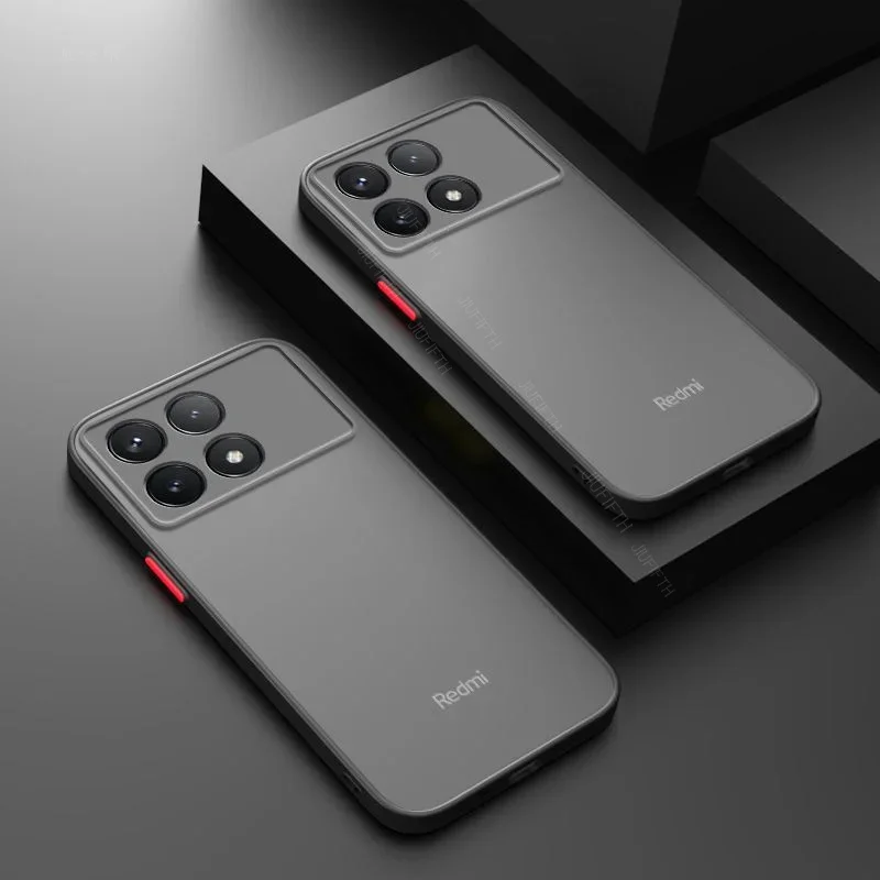 Luxury Matte Shockproof Bumper Phone Case