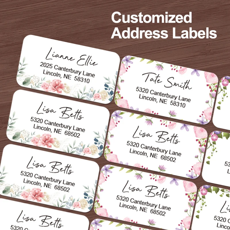 CUSTOMIZED ADDRESS STICKERS FOR WEDDING INVITATIONS: THE ONLY ENVELOPE ...