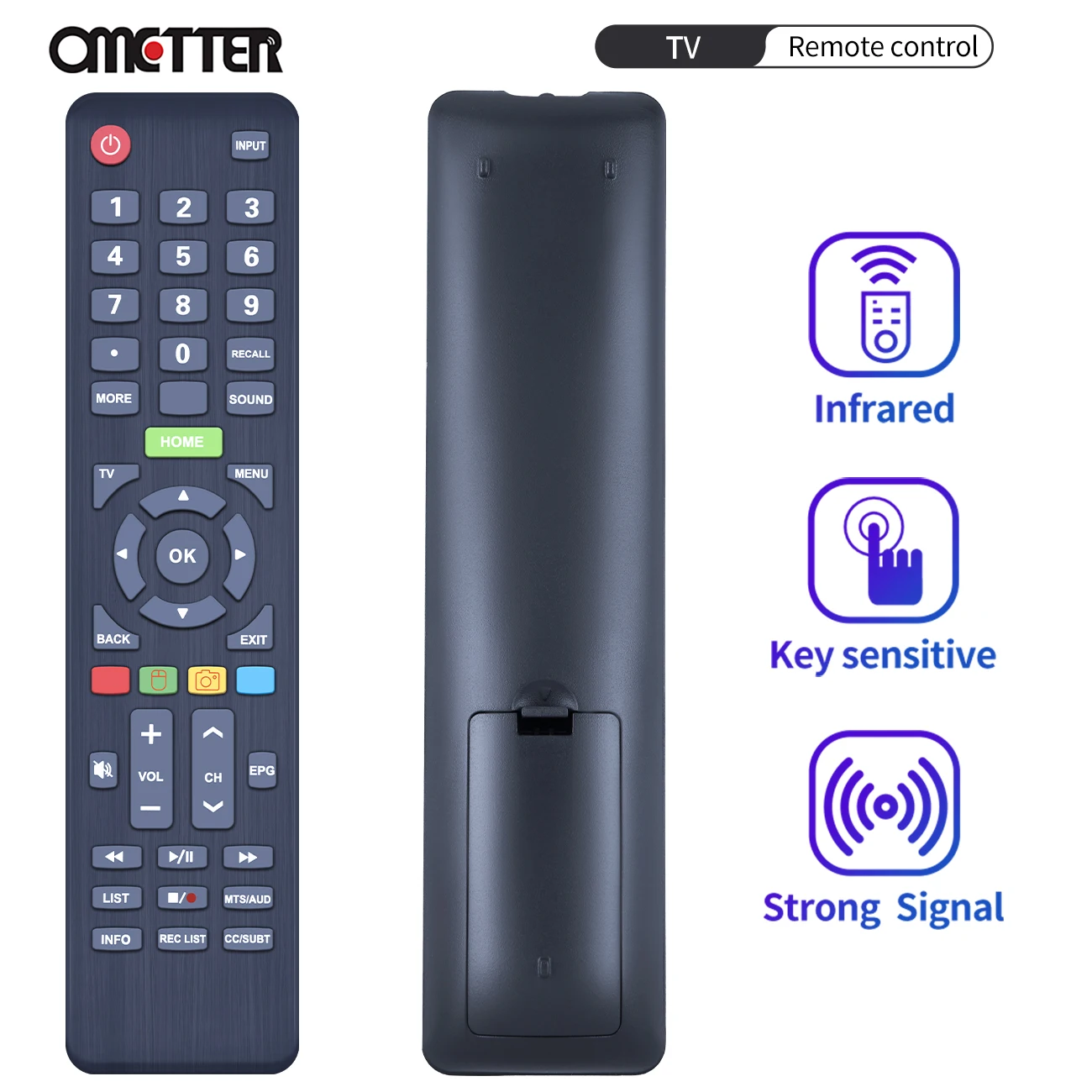 

New Remote Control Suitable For Prima Hyundai UDL50MH547LN UDL55MH547LN Daewoo rc-670pt, rc-670pn Vox L832 TV Controller