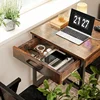 24 Inch Bar Table with Power Outlets, Bar Height Table with Storage, Counter Height Bar Table, High Top Kitchen & Dining 4