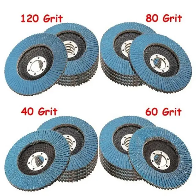 Pcs 406080120 Grit Őrlő Kerekek Fedél Tárcsák 115 Mm 45 Szög Daráló Csiszoló Fém Műanyag Fa Szerszám - Image 3