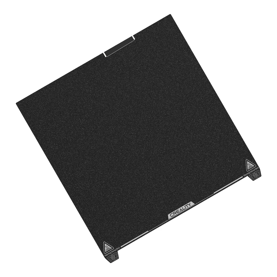 Creality Officielle K2 Plus Plaque De Construction, 370x370 Mm Plaque En PEI Texturée, Magnétique Et Flexible, Amovible, En Acier à Ressort, Pour Imprimante 3D (PAS De Base Magnétique