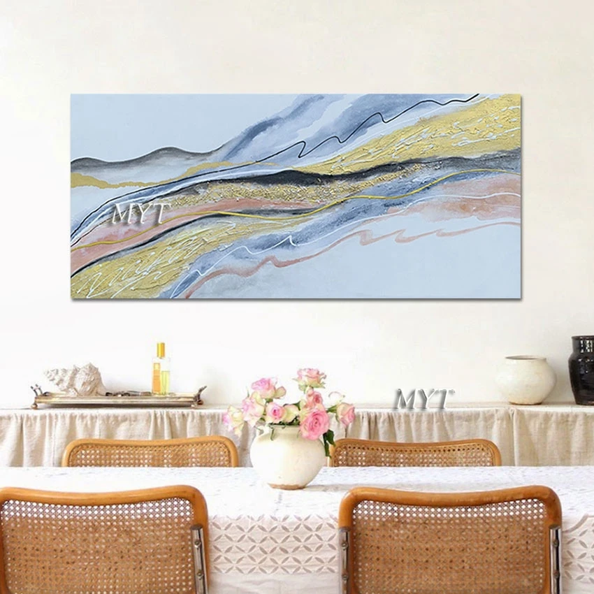 

Modern Custom Hand Painted Art Large Size Bedroom Decorative Picture Abstract Canvas Art Wall Poster Unframed Artwork Designer