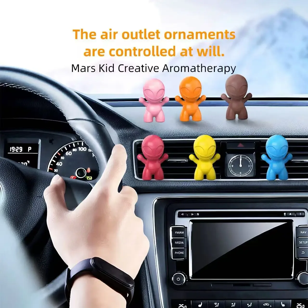 Car Air Freshener Clip