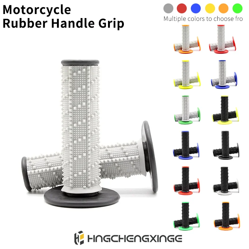 Universal Rubber Gel Handlebar Grips for Motorcycles and Scooters