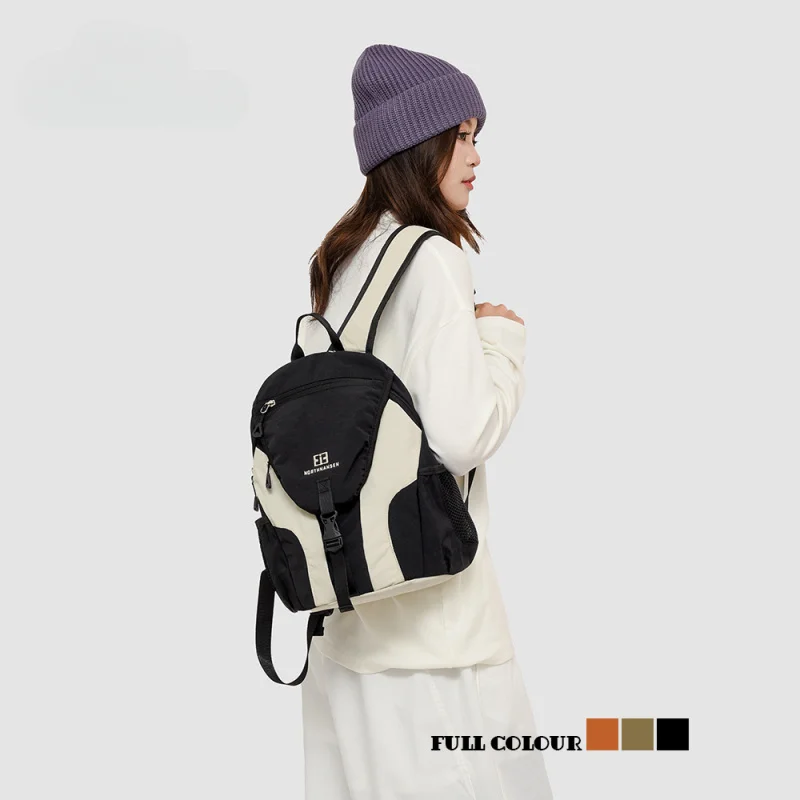 New Outdoor Lightweight Travel Backpack Fashion Color Block Design for Touring Cycling Mountaineering