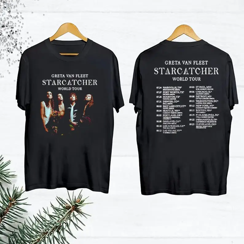 Greta Van Fleet Starcatcher World Tour T Shirt 2023 Concert