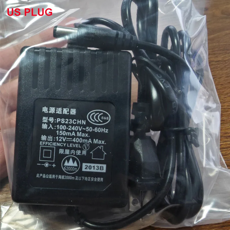 Power Supply Charger For Shure SLX PGX BLX GLXD QLXD Wireless Microphone Adapter 1.5m EU US Plug AC 100-240V Input PS23