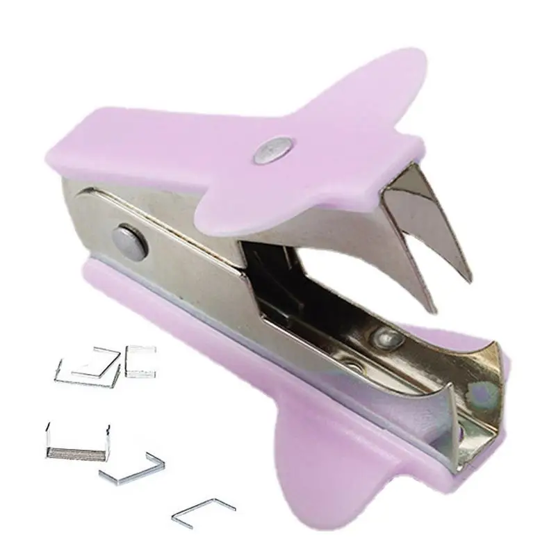 

Stapler Puller Removals Stapler Remover Tool And Puller Portable And Reusable Office Supplies With Non-slip Handle Staple Puller