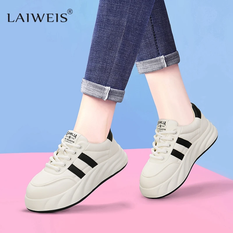 

Small White Shoes for Women Students Casual Shoes Sneakers Women Korean Style Genuine Leather Women's Shoes for Spring Autumn