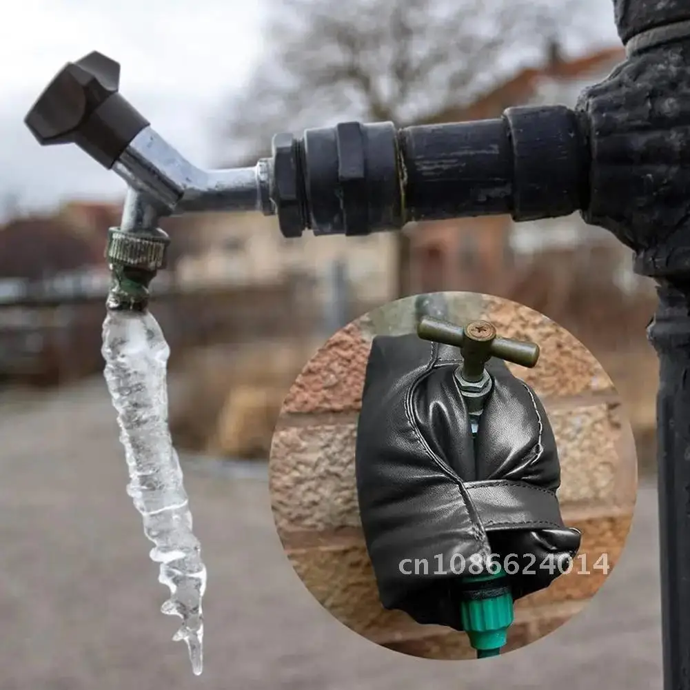 Winter Outdoor Four Seasons Faucet Freeze-free Anti-freeze Water Faucet Pipe Cover Insulation Protective Cover V7l9
