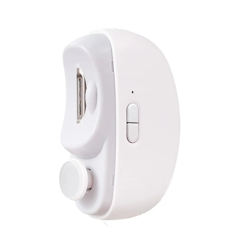 2 in 1 Electric Nail Clipper with LED Light