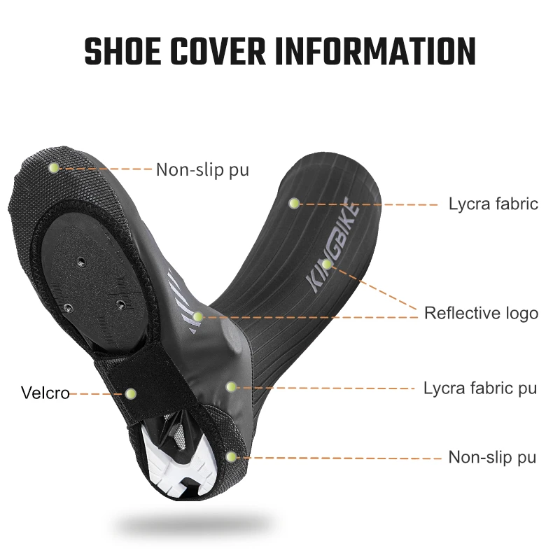 Waterproof Cycling Shoes Overshoes for Men Summer Road Bike Racing Shoe Covers Anti-Slip MTB Bicycle Shoe Covers bicycle shoe covers