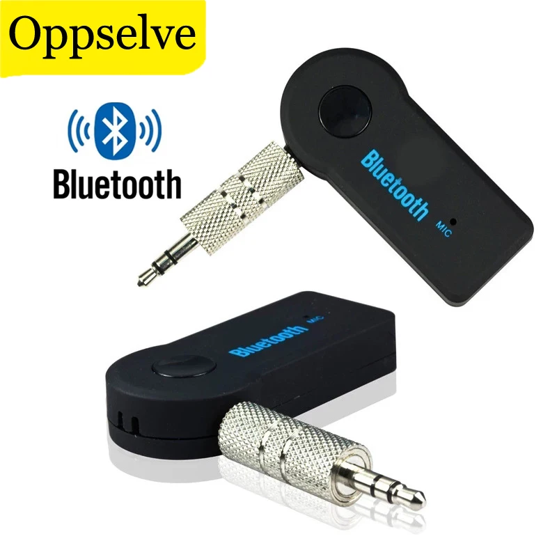 Bluetooth Adapter Bluetooth Transmitter Wireless Adapter for Audio Receiving Automotive Hands-free Calls Aux Turn 3.5 Speakers 3.5mm Jack Receiver
