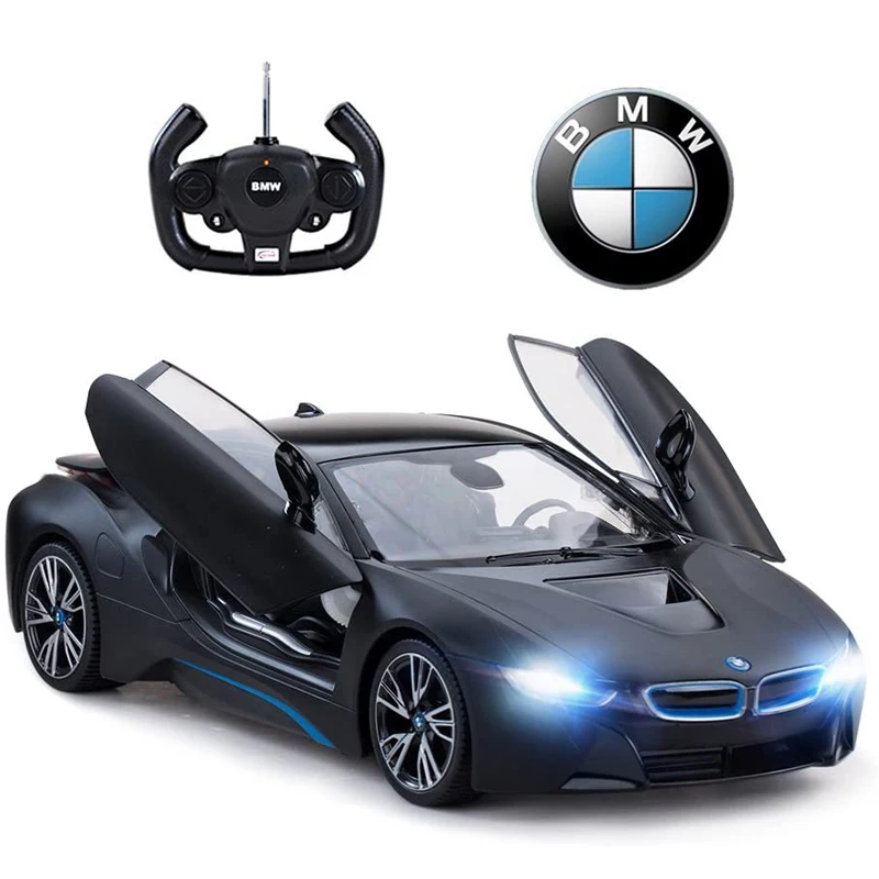 

Радиоуправляемый автомобиль BMW i8, масштаб 1:14, радиоуправляемая игрушка, радиоуправляемая модель автомобиля, автоматическая машина для открывания дверей, подарок для детей и взрослых, Rastar