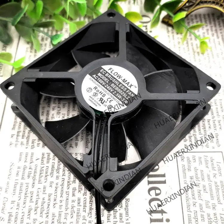 

New BEB0025L2 100V-240V 2.5W -3W 6cm 60*60*25 Cooling Fan Assembly Kit